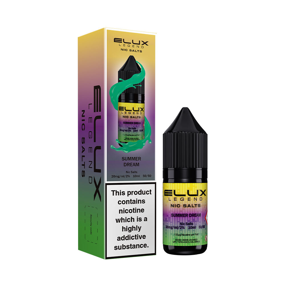 Summer Dream Elux Legend 10ml Nic Salt E Liquid