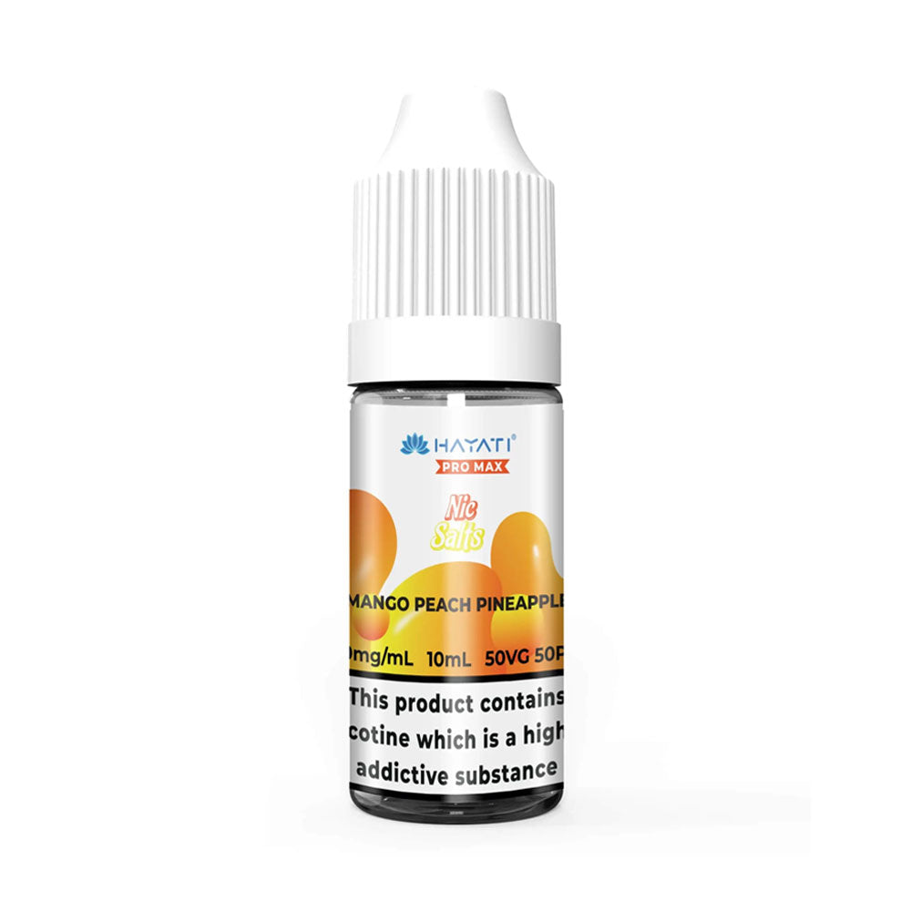 Mango Peach Pineapple Hayati Pro Max 10ml Nic Salt E Liquid