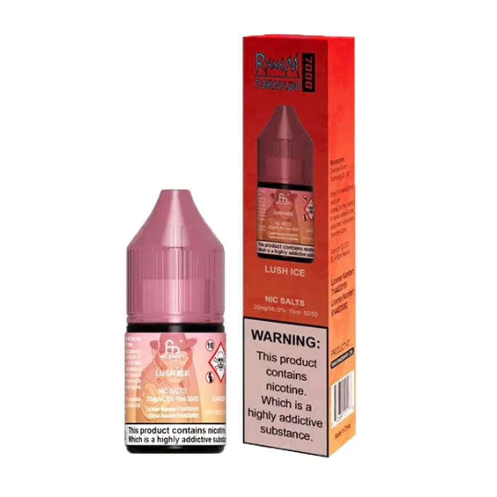 Lush Ice RandM 10ml Nic Salt E Liquid