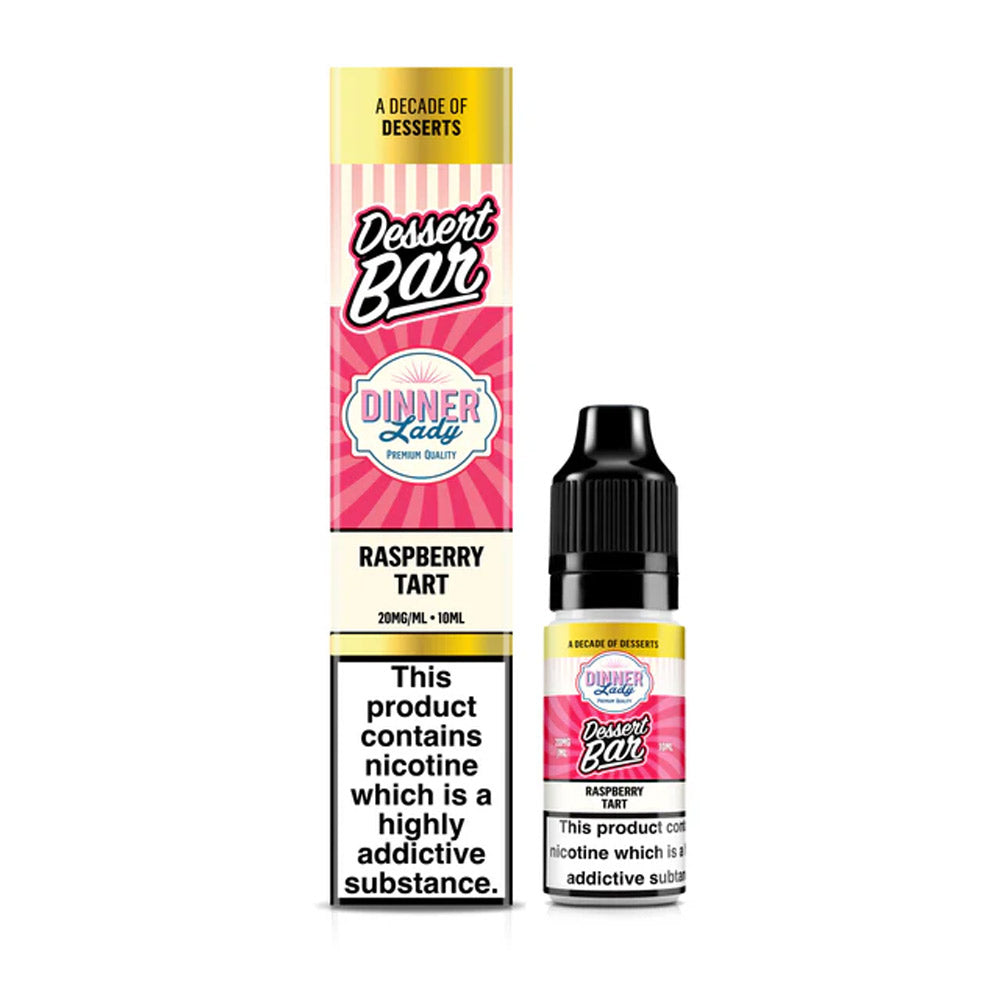 Raspberry Tart Dinner Lady Dessert Bar Salts 10ml Nic Salt Eliquid
