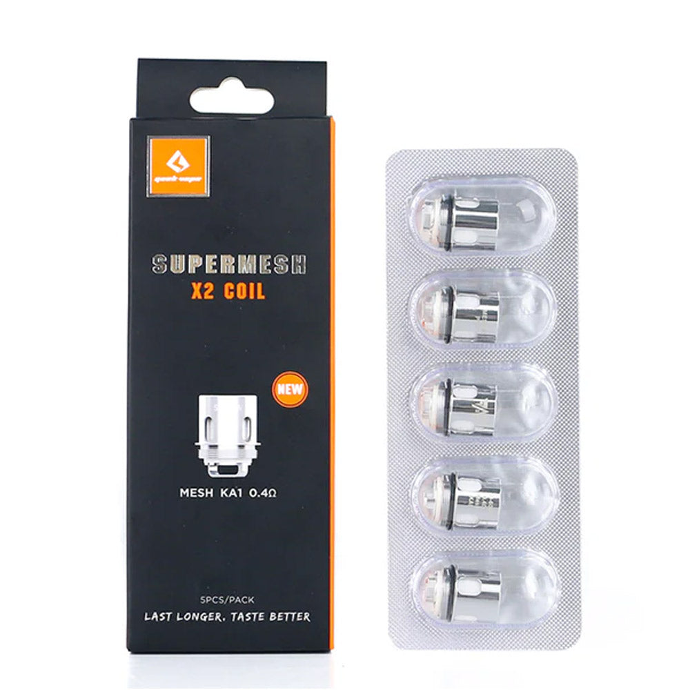 Geekvape SuperMesh X1 and X2 Coils (Pack of 5)