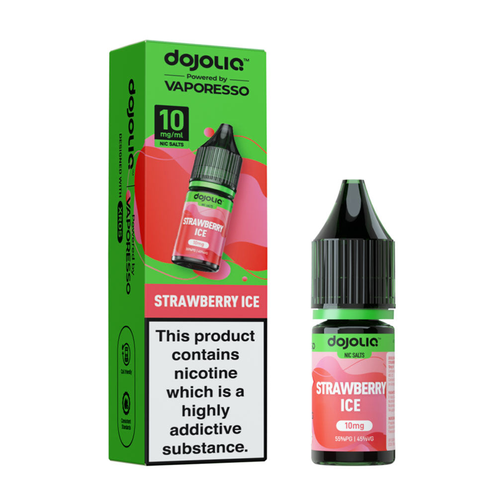 Strawberry Ice Vaporesso DojoLiq 10ml Nic Salt E Liquid