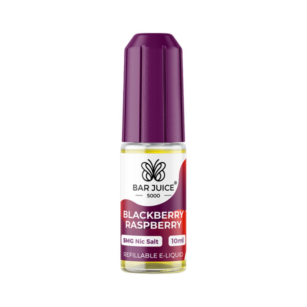 Blackberry Raspberry Bar Juice 5000 10ml Nic Salt E liquid