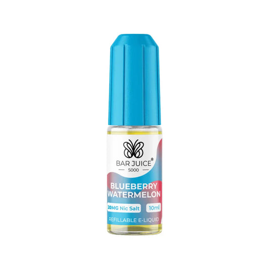 Blueberry Watermelon Bar Juice 5000 10ml Nic Salt E liquid