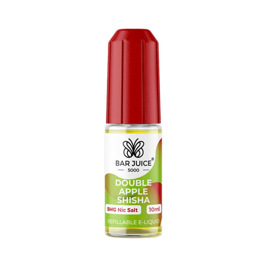 Double Apple Shisha Bar Juice 5000 10ml Nic Salt E liquid