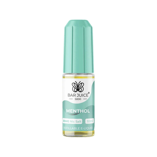 Menthol Bar Juice 5000 10ml Nic Salt E liquid