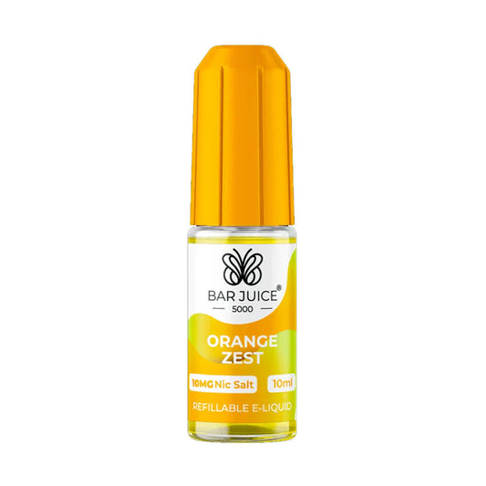 Orange Zest Bar Juice 5000 10ml Nic Salt E liquid