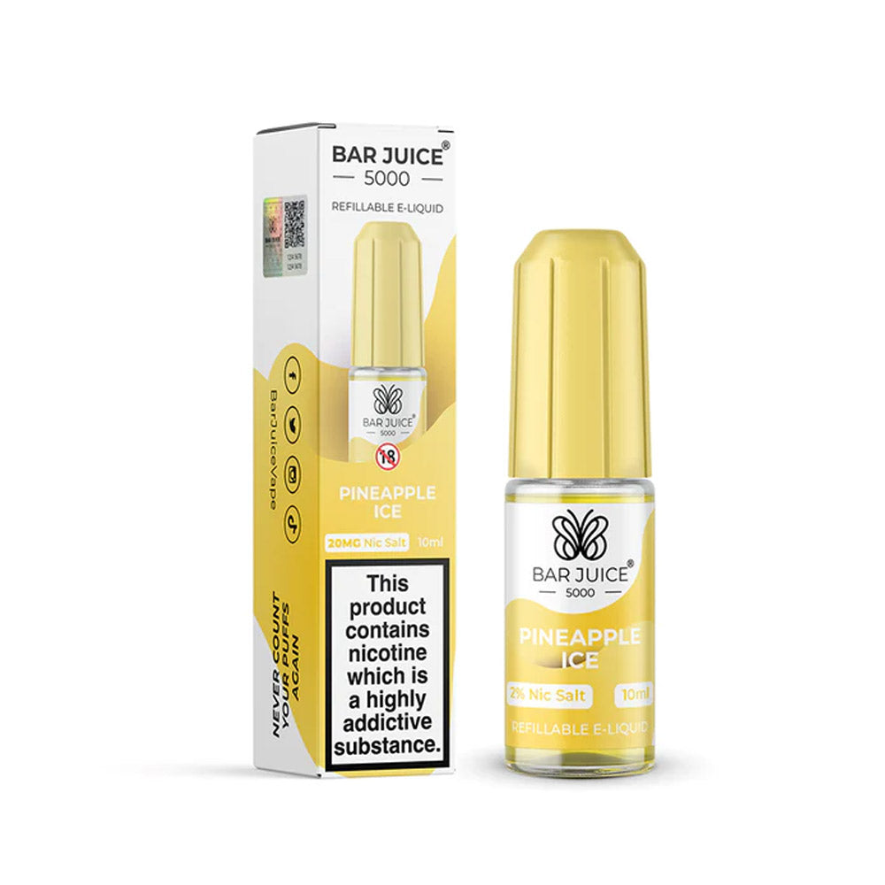 Pineapple Ice Bar Juice 5000 10ml Nic Salt E liquid