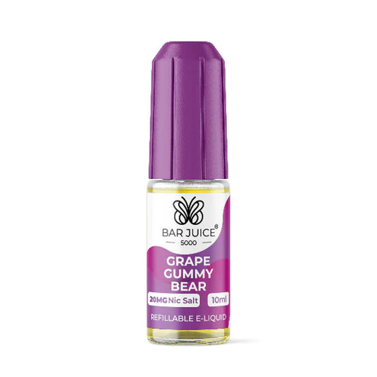 Grape Gummy Bear Bar Juice 5000 10ml Nic Salt E liquid