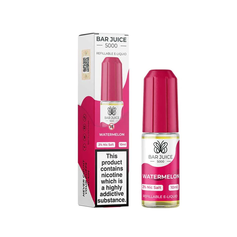 Watermelon Bar Juice 5000 10ml Nic Salt E liquid