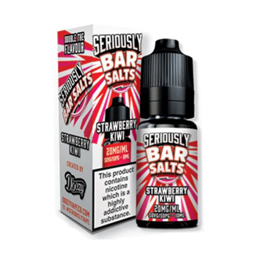 Strawberry Kiwi Doozy Vape Seriously Bar 10ml Nic Salt E Liquid