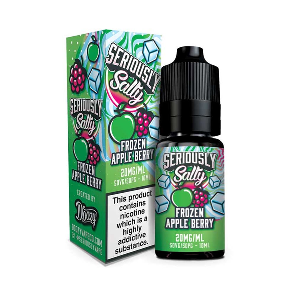 Frozen Apple Berry Doozy Vape Seriously Salty 10ml Nic Salt E Liquid