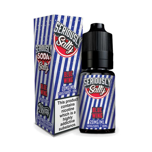 Blue Wing Doozy Vape Seriously Soda 10ml Nic Salt E Liquid