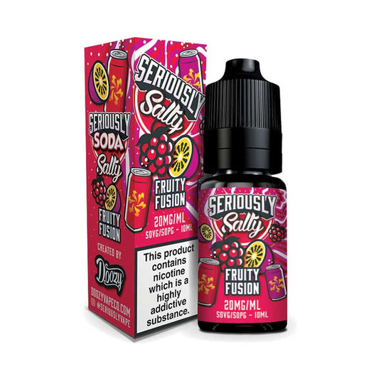 Fruity Fusion Doozy Vape Seriously Soda 10ml Nic Salt E Liquid