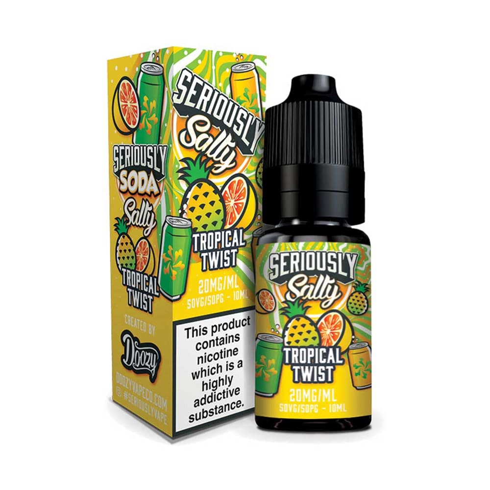 Tropical Twist Doozy Vape Seriously Soda 10ml Nic Salt E Liquid