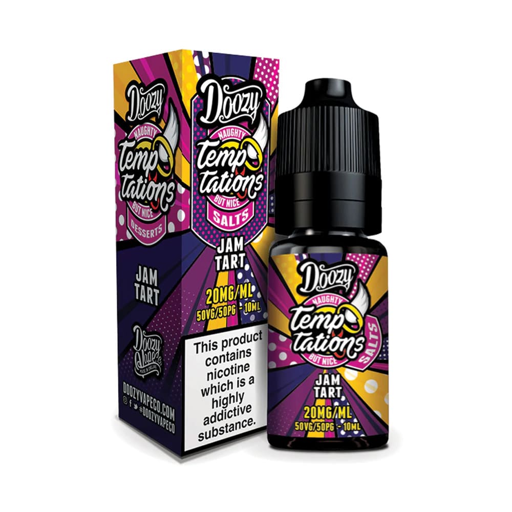 Jam Tart Doozy Vape Temptations 10ml Nic Salt E Liquid
