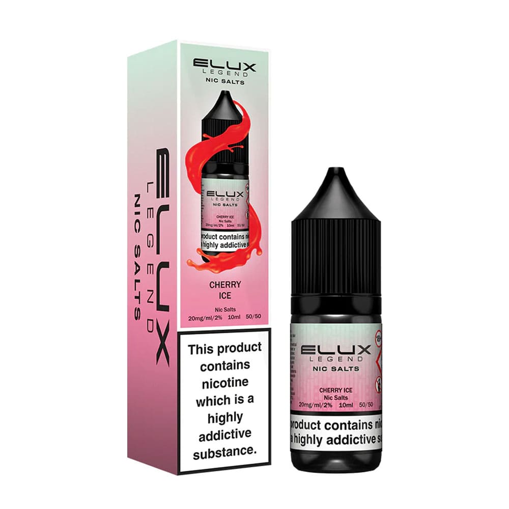 Cherry Ice Elux Legend 10ml Nic Salt E Liquid