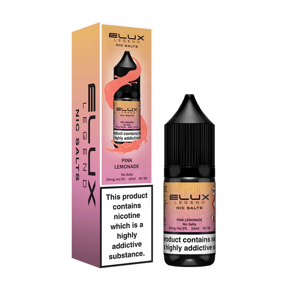 Pink Lemonade Elux Legend 10ml Nic Salt E Liquid