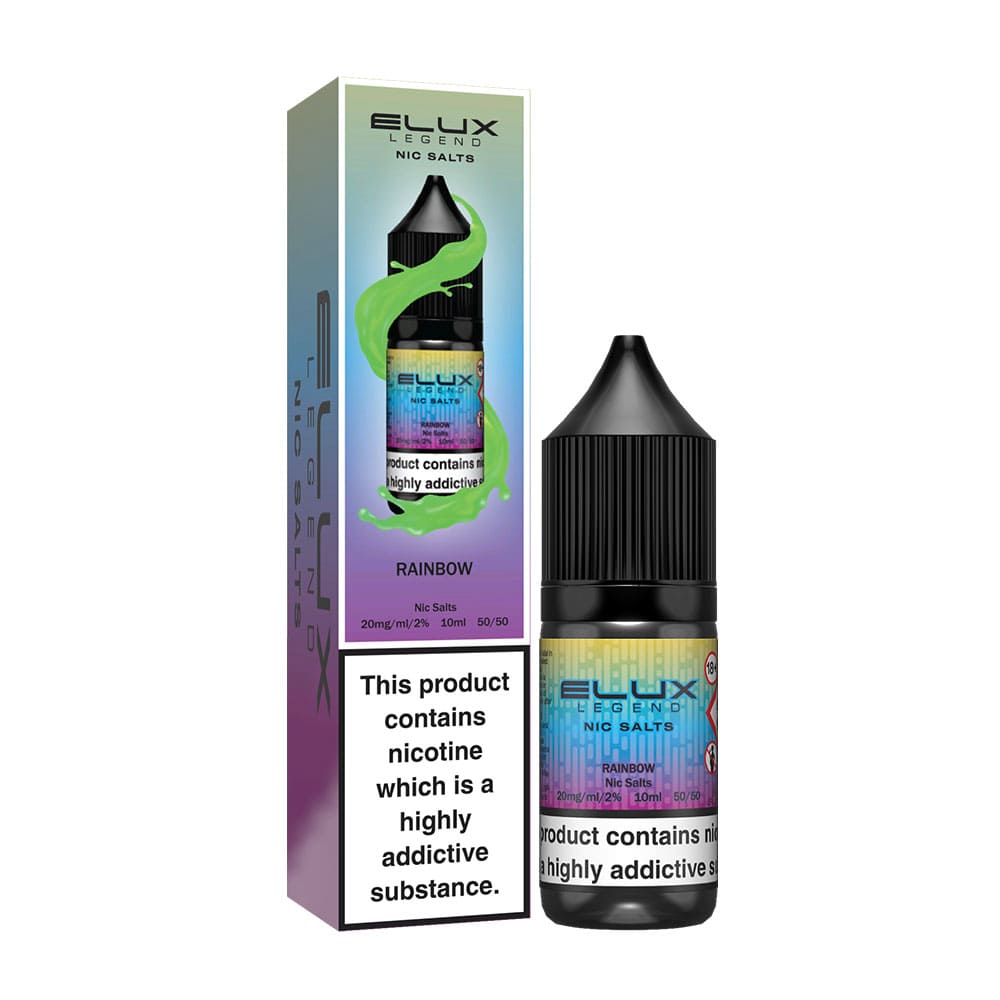 Rainbow Elux Legend 10ml Nic Salt E Liquid