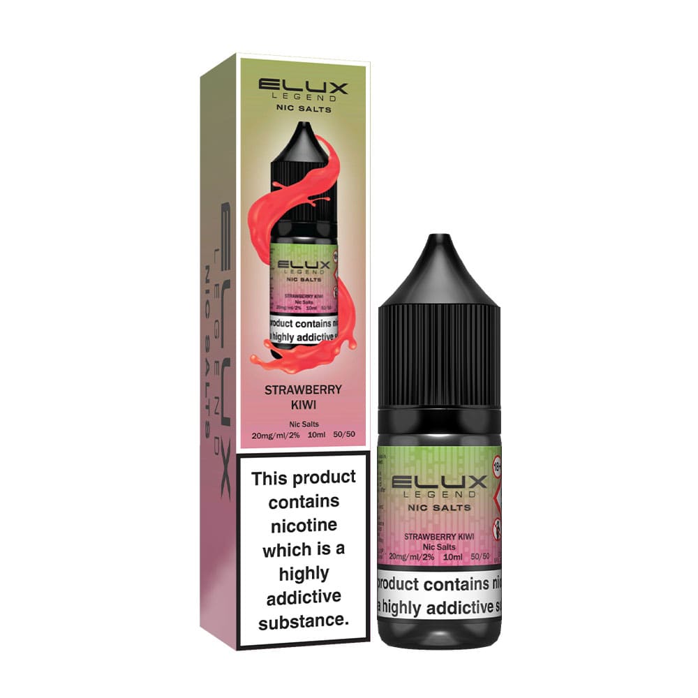 Strawberry Kiwi Elux Legend 10ml Nic Salt E Liquid