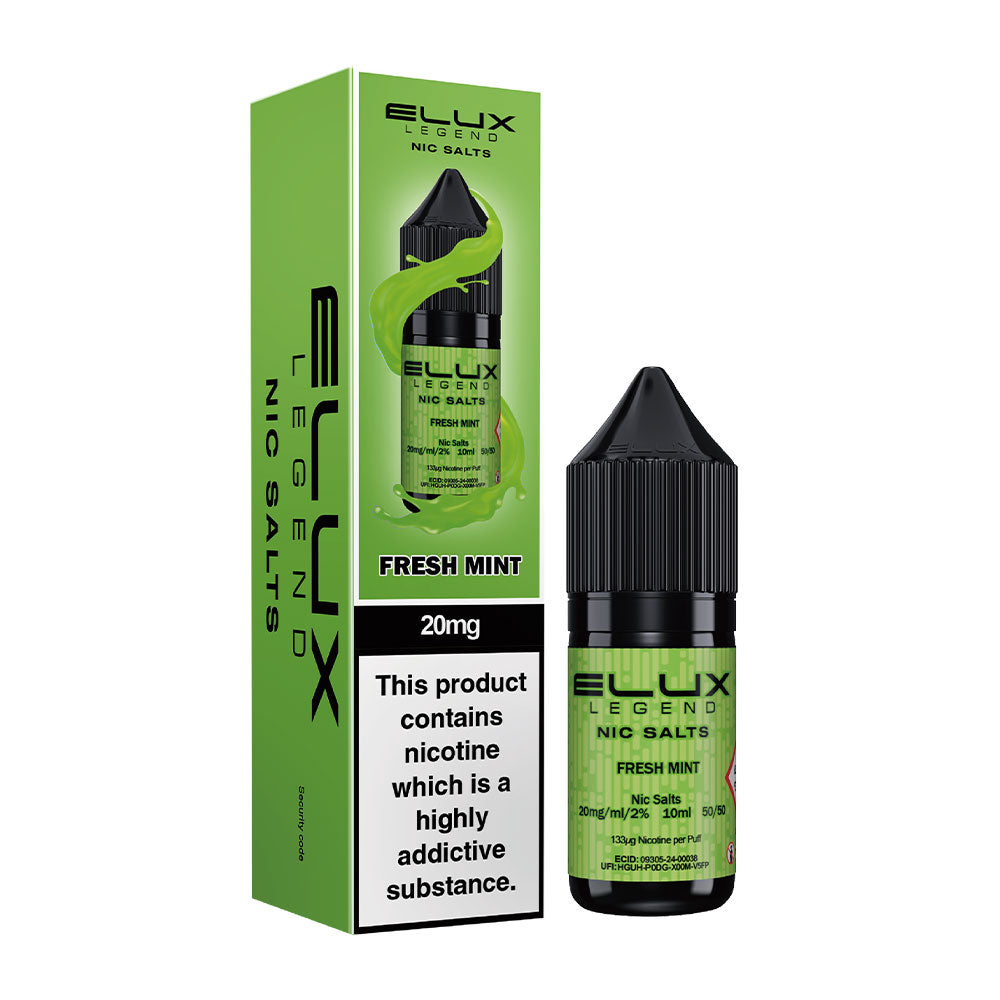 Fresh Mint Elux Legend 10ml Nic Salt E Liquid