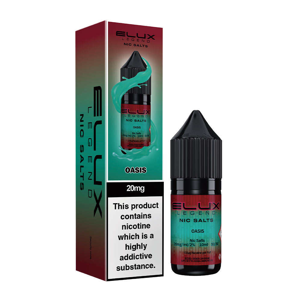 Oasis Elux Legend 10ml Nic Salt E Liquid