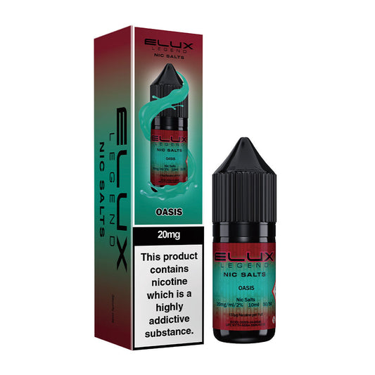 Oasis Elux Legend 10ml Nic Salt E Liquid