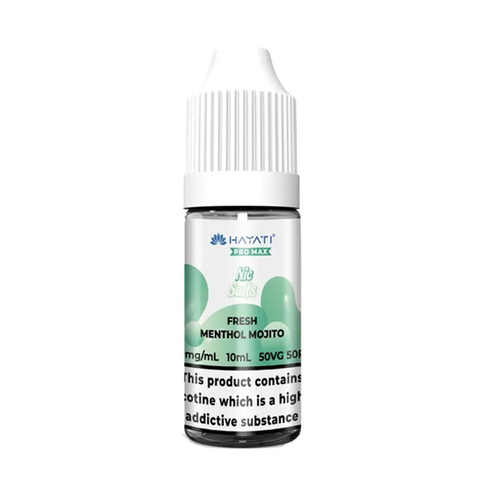 Fresh Menthol Mojito Hayati Pro Max 10ml Nic Salt E Liquid