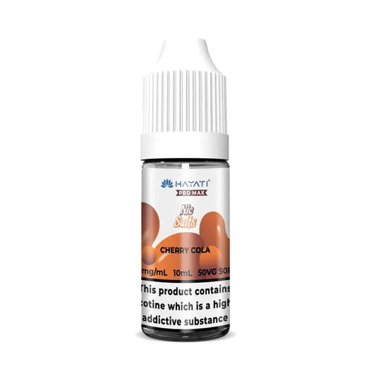 Cherry Cola Hayati Pro Max 10ml Nic Salt E Liquid