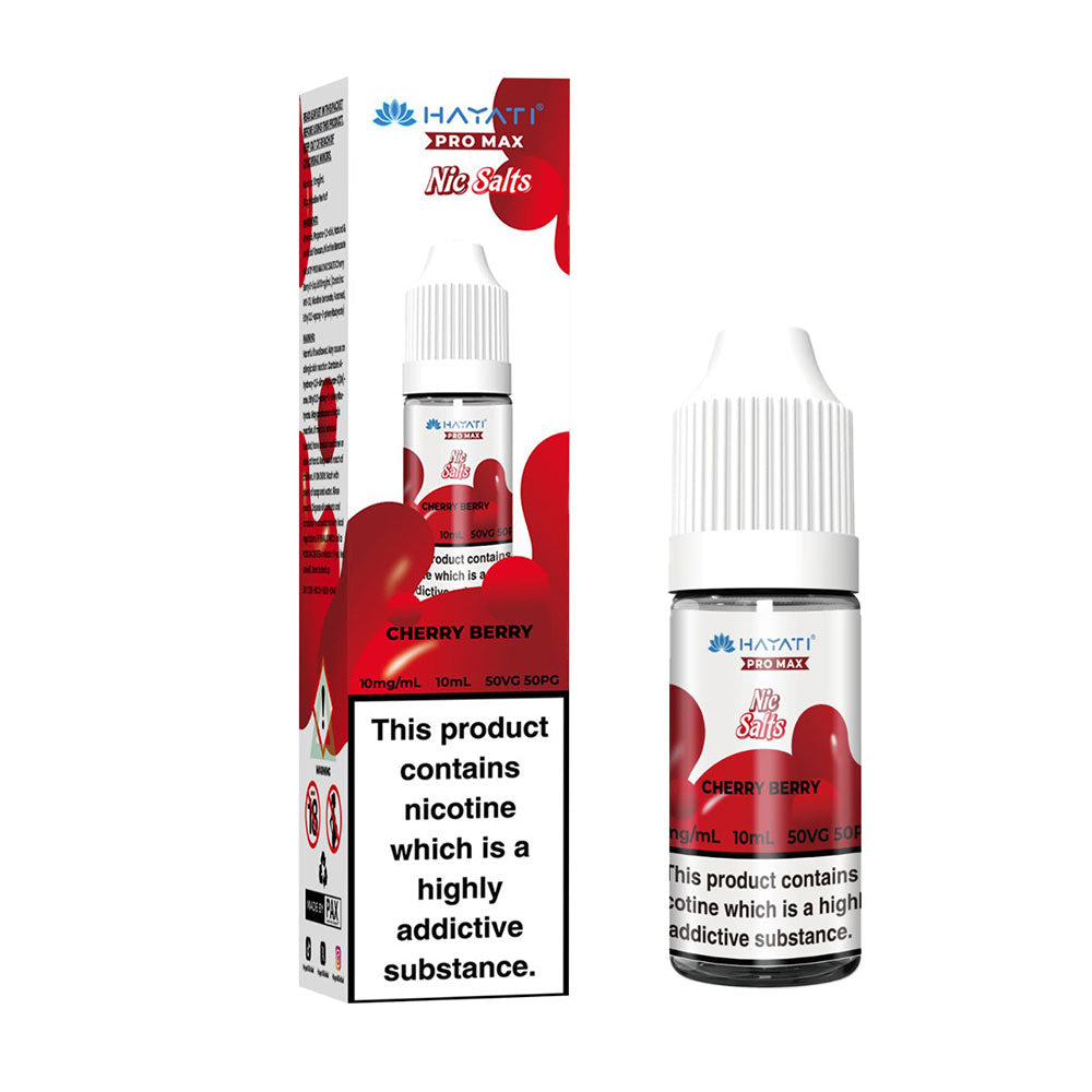 Cherry Berry Hayati Pro Max 10ml Nic Salt E Liquid