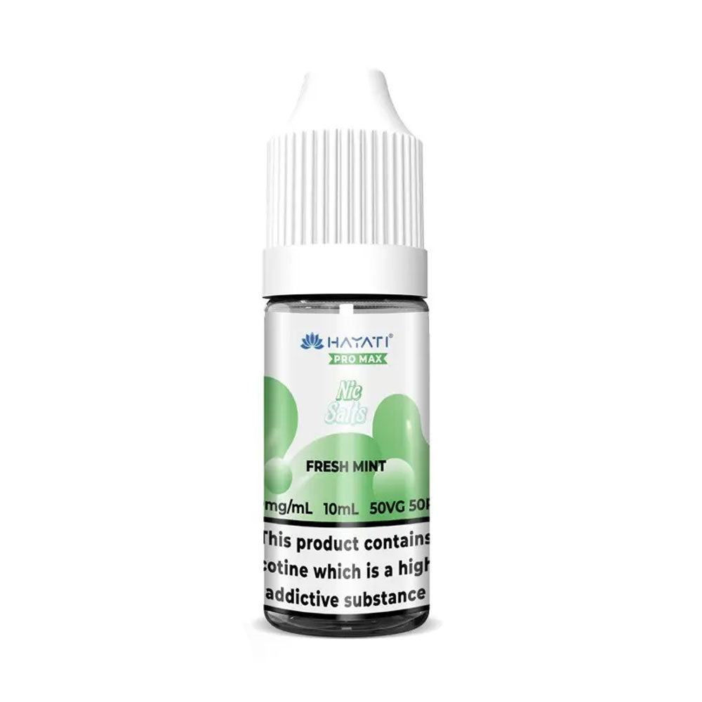 Fresh Mint Hayati Pro Max 10ml Nic Salt E Liquid