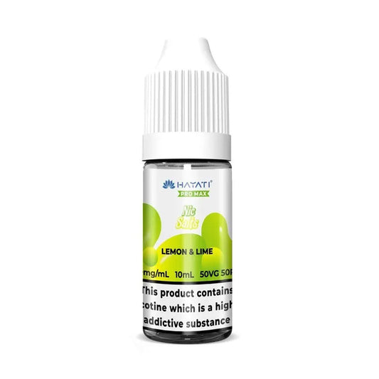 Lemon Lime Hayati Pro Max 10ml Nic Salt E Liquid