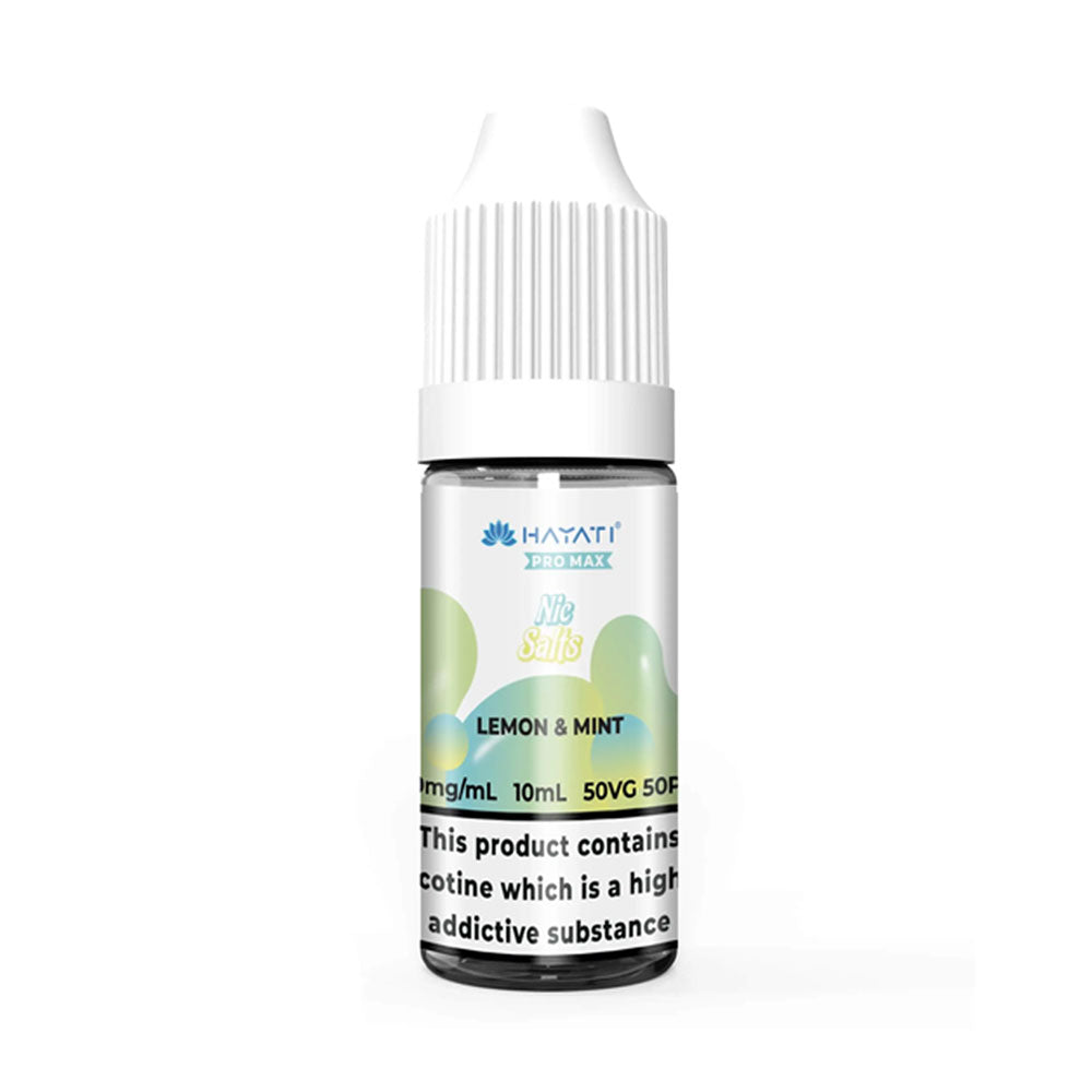 Lemon & Mint Hayati Pro Max 10ml Nic Salt E Liquid