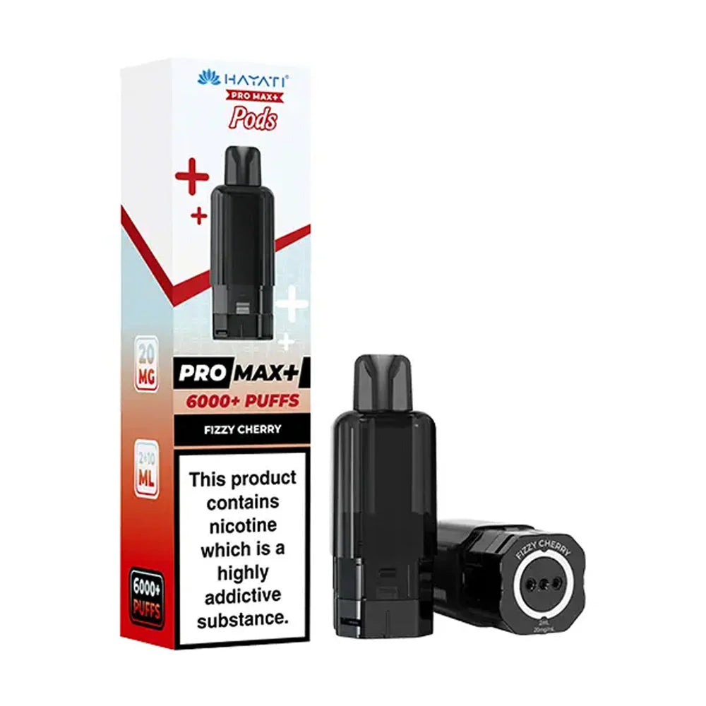 Hayati Pro Max Plus 6K Prefilled Pods - Fizzy Cherry