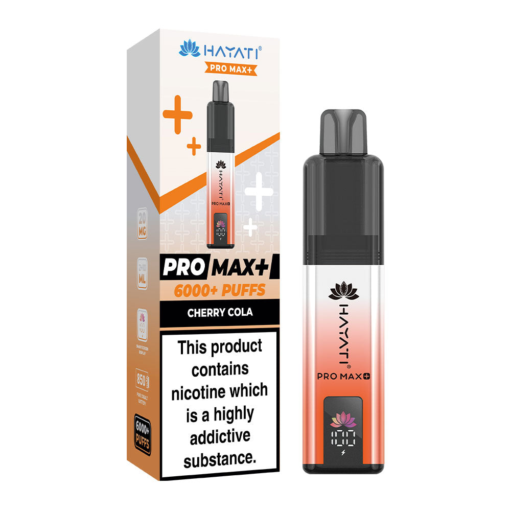 Hayati Pro Max 6000 Cherry-Cola Flavour Vape