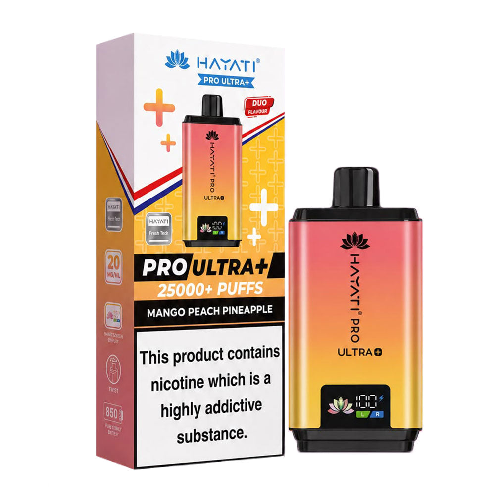Hayati Pro Ultra+ 25K Prefilled Vape Kit