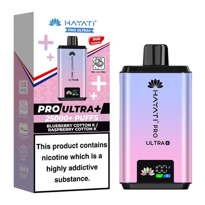 Hayati Pro Ultra Plus 25K - Blueberry Cotton