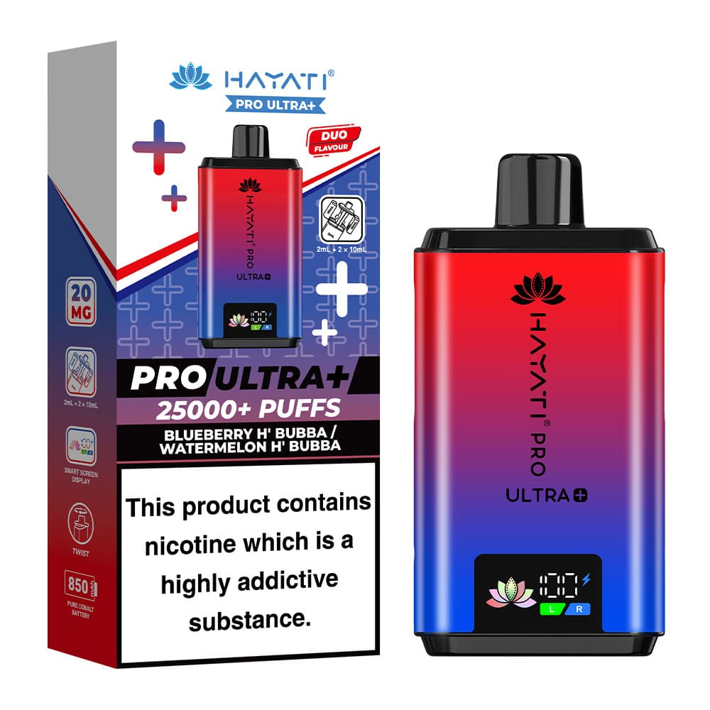 Hayati Pro Ultra Plus 25K - Blueberry H Bubba