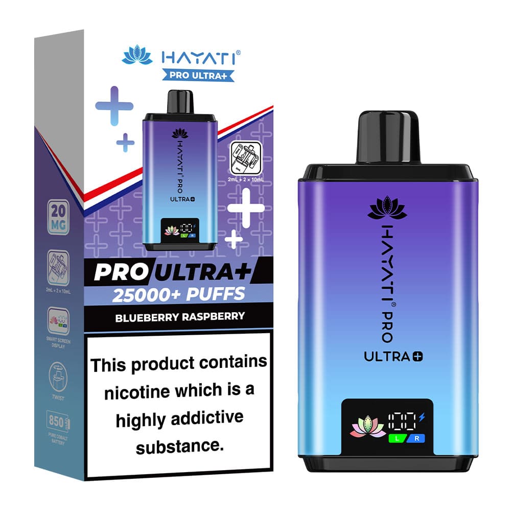 Hayati Pro Ultra Plus 25K - Blueberry Raspberry