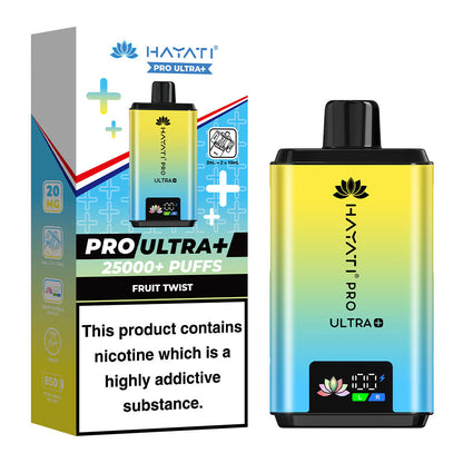 Hayati Pro Ultra+ 25K Prefilled Vape Kit - Fruit Twist