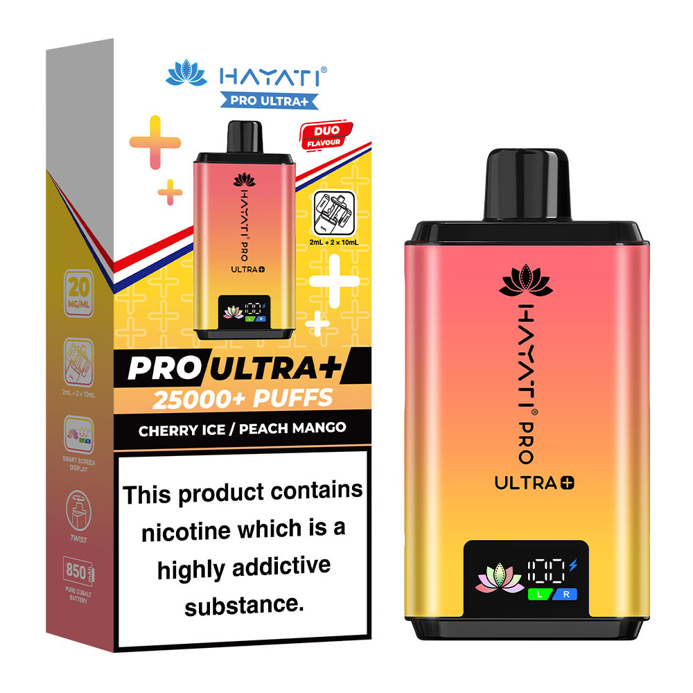 Hayati Pro Ultra+ 25K Prefilled Vape Kit - Watermelon Fruit Twist