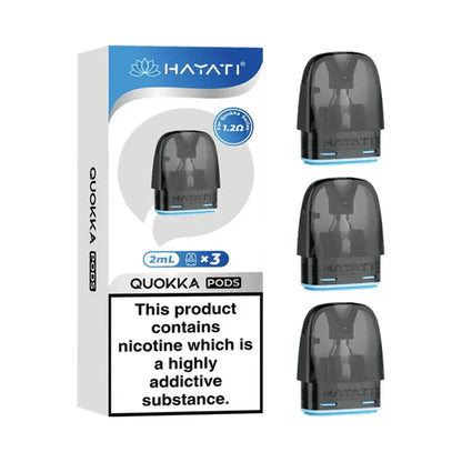Hayati Quokka Replacement Pods (Pack of 3) 1.2 Ohm