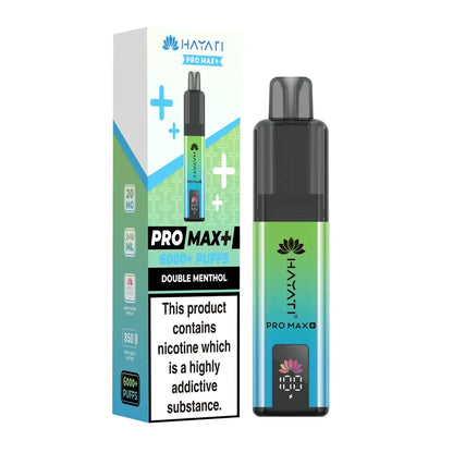 Hayati Pro Max Plus 6000 Puffs with different flavours