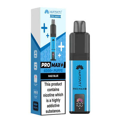 Hayati Pro Max Plus 6000 Puffs with different flavours