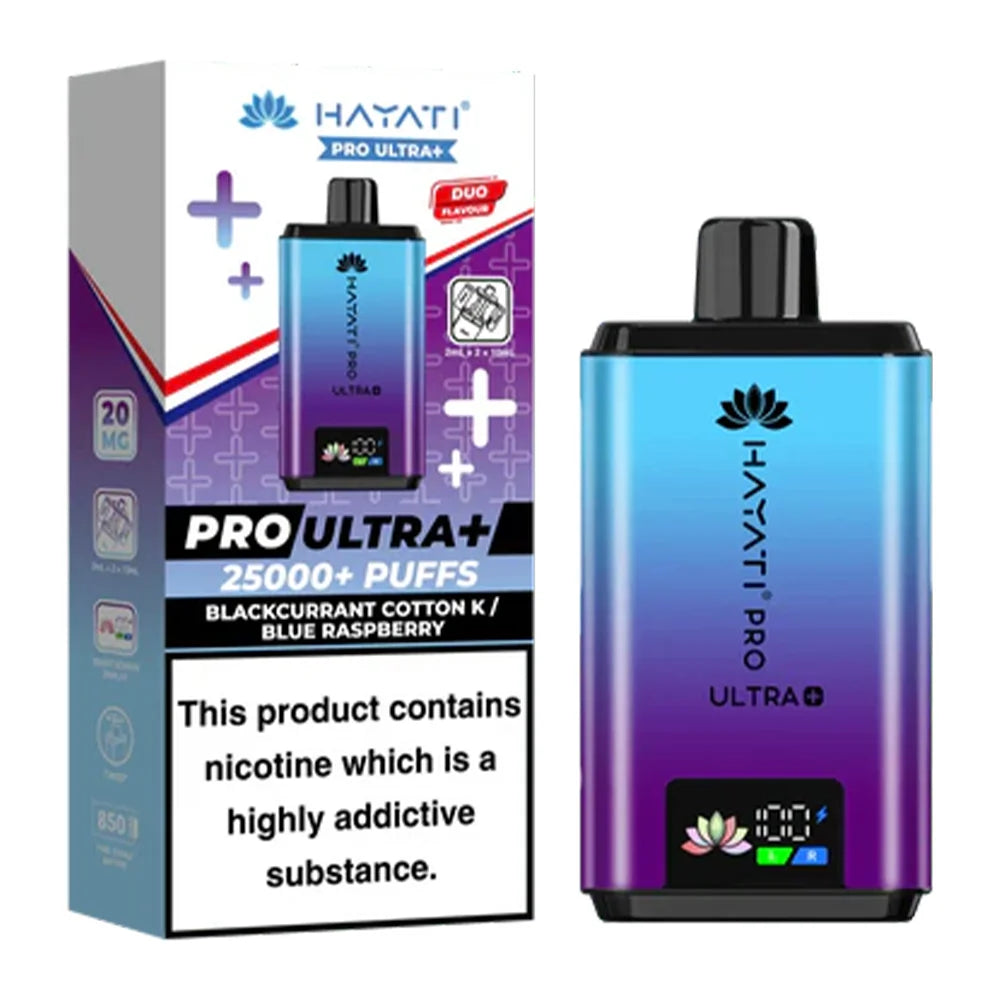 Hayati Pro Ultra+ 25K Prefilled Vape Kit - Mr Blue