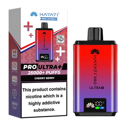 Hayati Pro Ultra+ 25K Prefilled Vape Kit - Straw' Grapefruit / Straw' Dragonfruit