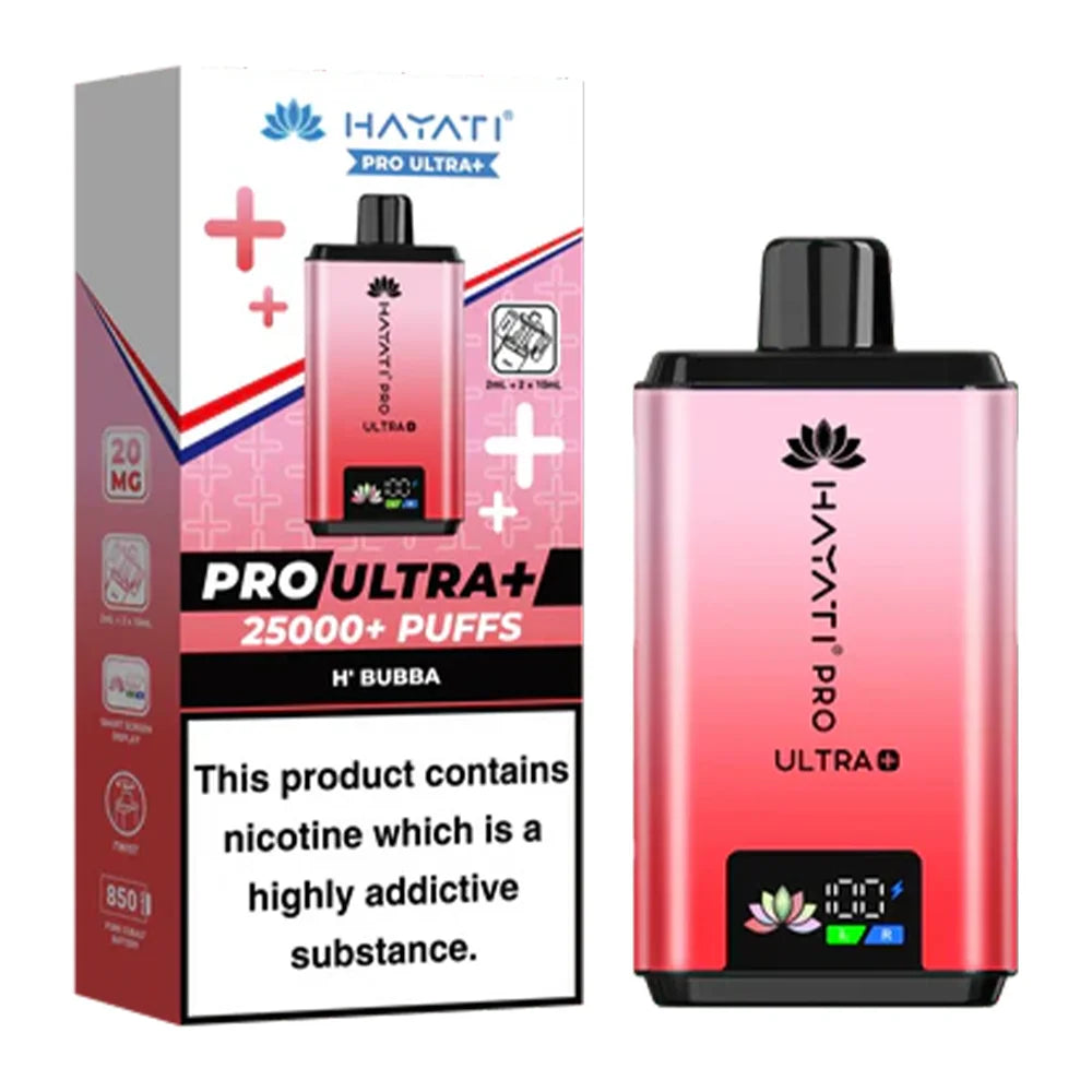 Hayati Pro Ultra+ 25K Prefilled Vape Kit - Strawberry Watermelon