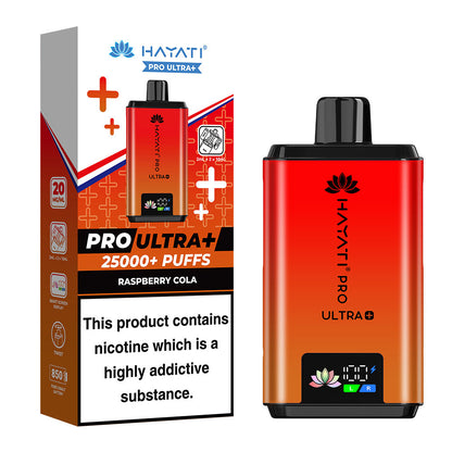 Hayati Pro Ultra+ 25K Prefilled Vape Kit - Raspberry Cola