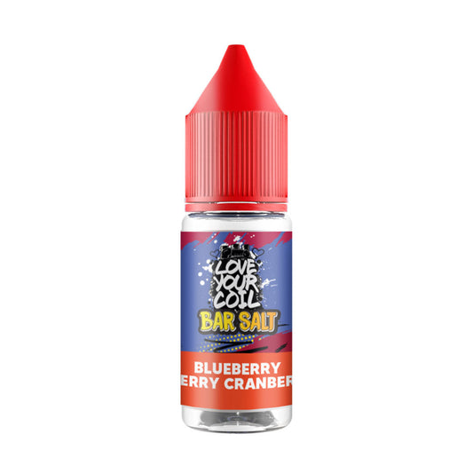 Blueberry Cherry Cranberry Love Your Coil Bar Salt 10ml Nic Salt