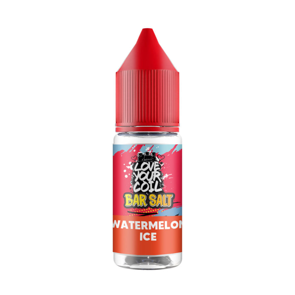 Watermelon Ice Love Your Coil Bar Salt 10ml Nic Salt E Liquid